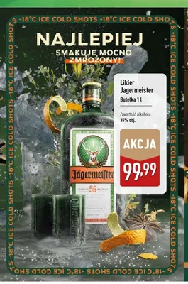 Likier Jägermeister promocja w Aldi