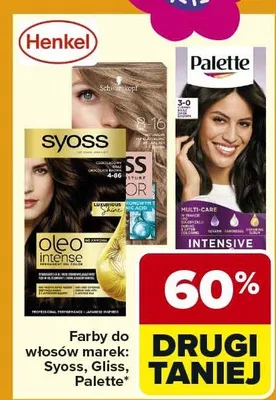 Farby do włosów Syoss promocja w Carrefour