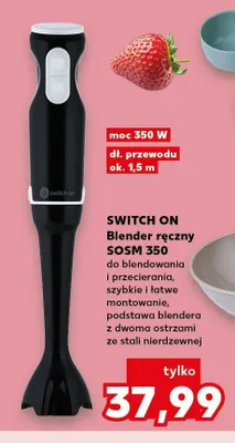 Blender ręczny Switch On SOSM 350 promocja w Kaufland