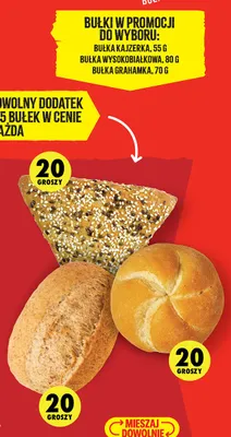 Bułka kajzerka promocja w Biedronka
