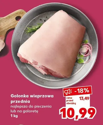 Golonka wieprzowa przednia, najlepsza do pieczenia lub na galaretę promocja w Kaufland