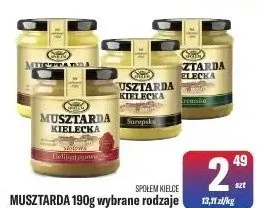 Musztarda 190g wybrane rodzaje promocja w Tomi Markt