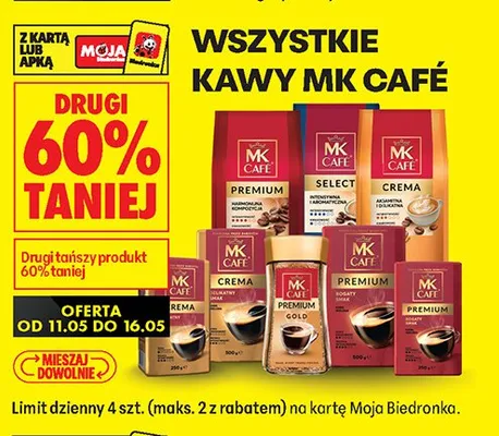 Kawa MK Café promocja w Biedronka