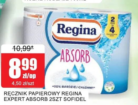 Ręcznik papierowy Regina Expert Absorb 2-pak promocja w Bingo