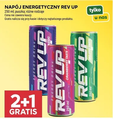 Napój energetyczny promocja w Stokrotka