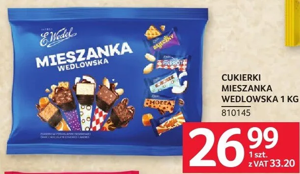Cukierki Mieszanka Wedlowska 1kg promocja w Selgros
