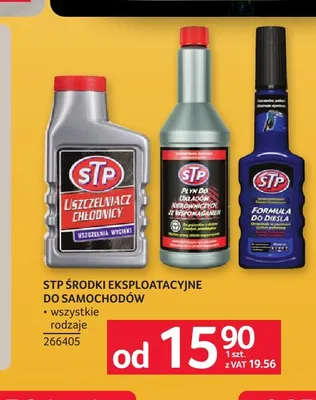 Środki eksploatacyjne do samochodów Stp promocja w Selgros