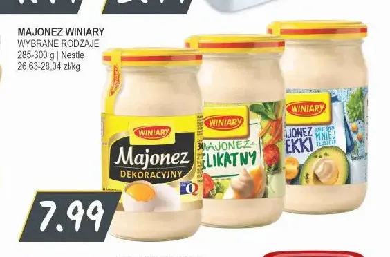 Majonez Winiary Lekki promocja w Słoneczko