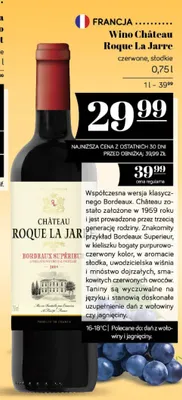 Wino Château Roque La Jarre promocja w POLOmarket