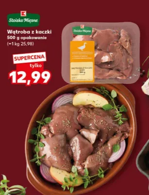 Wątroba z kaczki promocja w Kaufland