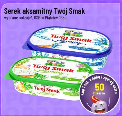 Serek aksamitny wybrane rodzaje, OSM w Piatnicy promocja w POLOmarket