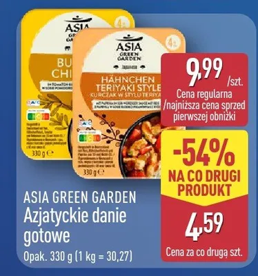 Azjatyckie danie gotowe promocja w Aldi