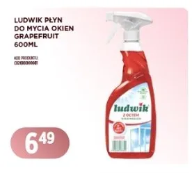 Płyn do mycia okien grapefruit Ludwik promocja w Leo Market
