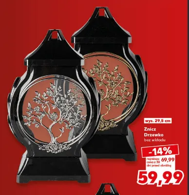 Znicz Drzewko bez wkładu promocja w Kaufland