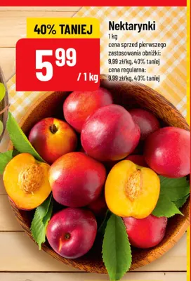 Nektarynki promocja w POLOmarket