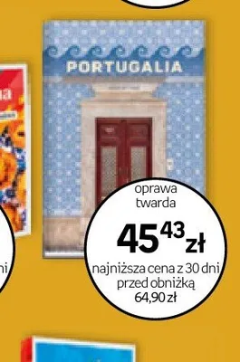 Książka Portugalia oprawa twarda promocja w Empik