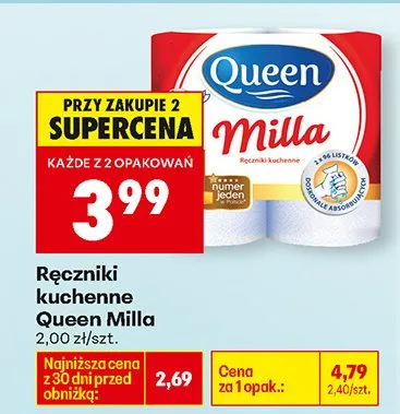 Ręczniki kuchenne promocja w Biedronka
