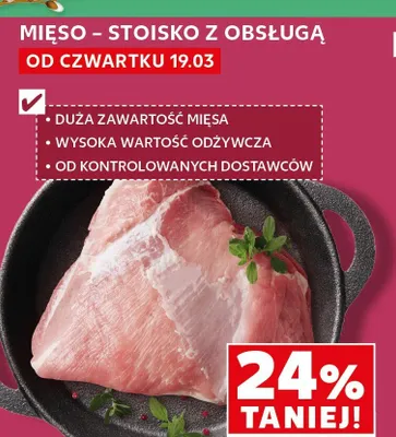 Żeberka ekstramięsne  promocja w Kaufland