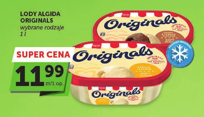 Lody Algida Originals promocja w ABC