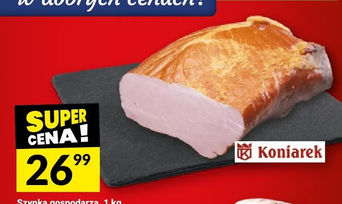 Szynka gospodarza Koniarek promocja w Twój Market