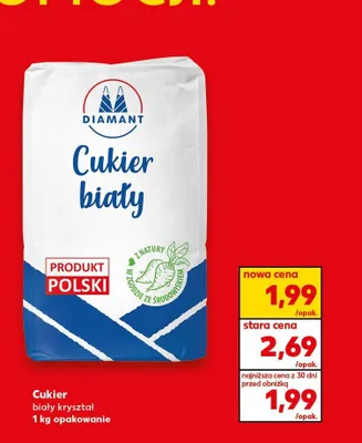 Cukier biały kryształ promocja w Kaufland