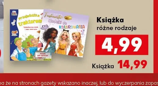 Książka promocja w Kaufland