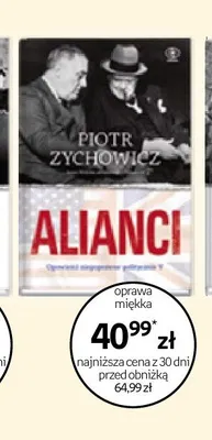 Książka Alianci Piotr Zychowicz oprawa miękka promocja w Empik