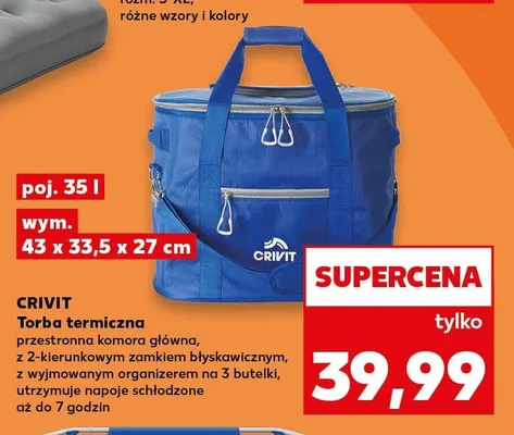 Torba termiczna Crivit promocja w Kaufland