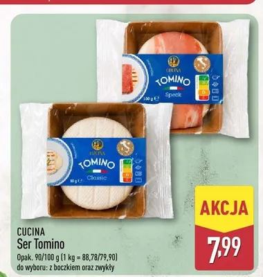Ser Tomino Cucina Speck promocja w Aldi