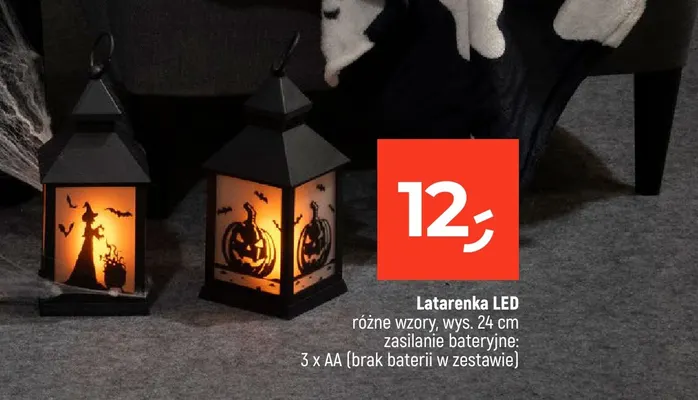 Latarenka LED wys. 24 cm promocja w Dealz