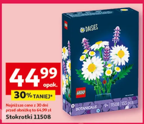 Stokrotki LEGO 11508 promocja w Auchan