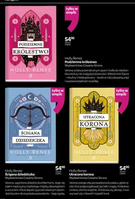 Książka Utracona korona Holly Renee oprawa miękka promocja w Empik