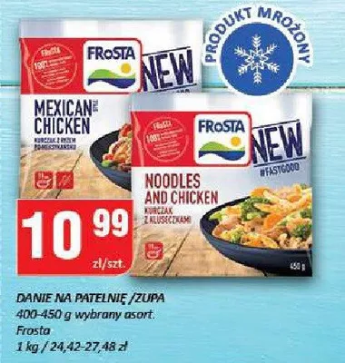 Danie na patelnię zupa 400-480g promocja w Chorten