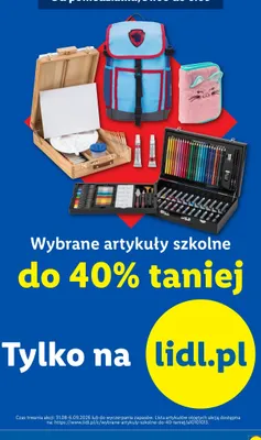 Zestaw artystyczny w walizce promocja w Lidl