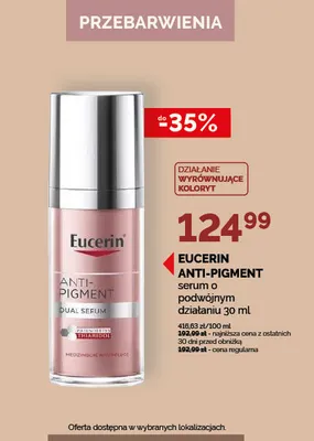 Serum o podwójnym działaniu Anti-Pigment Eucerin promocja w Ziko Dermo