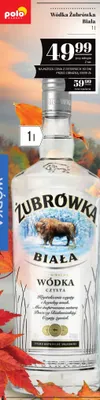 Wódka Żubrówka Biała promocja w POLOmarket