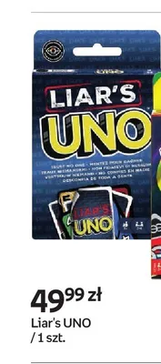 Gra karciana Liar's UNO promocja w Empik