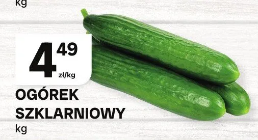 Ogórek szklarniowy promocja w Chorten