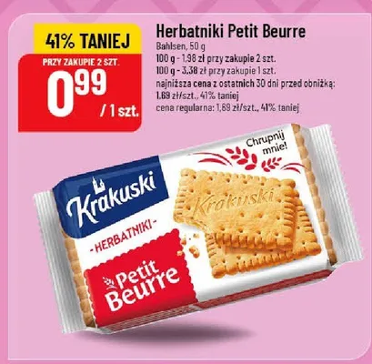 Herbatniki Petit Beurre promocja w POLOmarket
