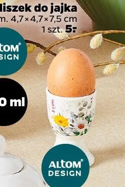 Kieliszek do jajka promocja w Netto
