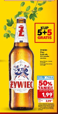 Piwo Żywiec 5,6% promocja w Kaufland