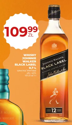 Whisky Johnnie Walker Black Label promocja w Duży Ben