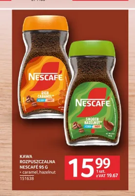 Kawa rozpuszczalna Nescafé Hazelnut promocja w Selgros