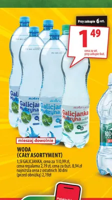 Woda Galicjanka promocja w Arhelan