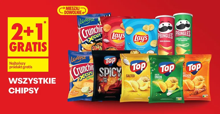 Chipsy Pringles Sour Cream promocja w Biedronka