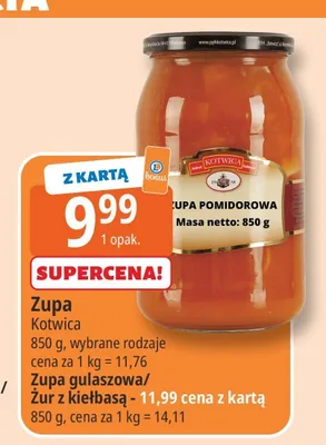 Żur z kiełbasą Kotwica promocja w Leclerc