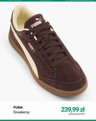 Sneakersy Puma promocja w Deichmann
