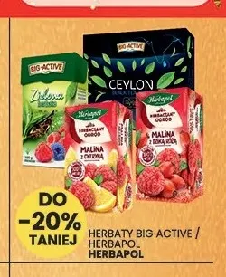 Herbaty Big-Active Herbapol promocja w Wafelek