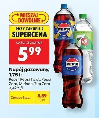 Napój gazowany Mirinda promocja w Biedronka