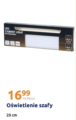 Oświetlenie szafy 20 cm promocja w Action